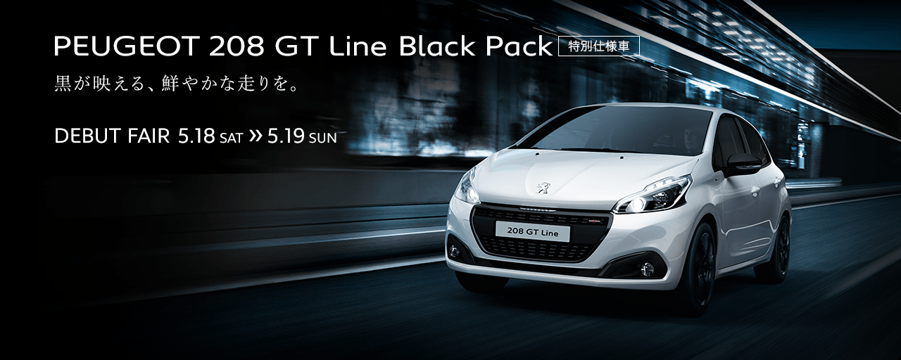 ★208 GTLine Black Pack★