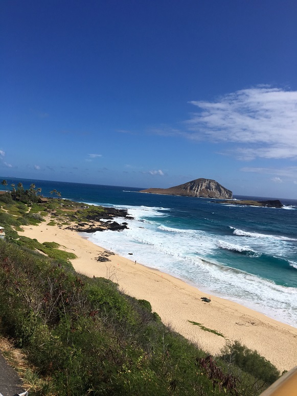 海の日です