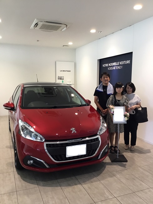208Allure Fun Edition ご納車☆