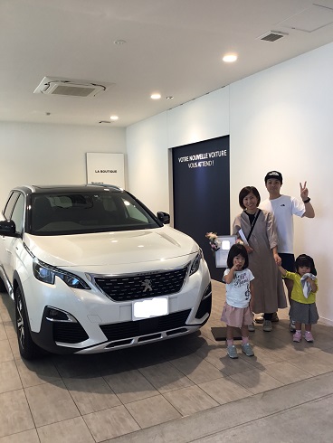5008 GT Line BlueHDi ご納車☆
